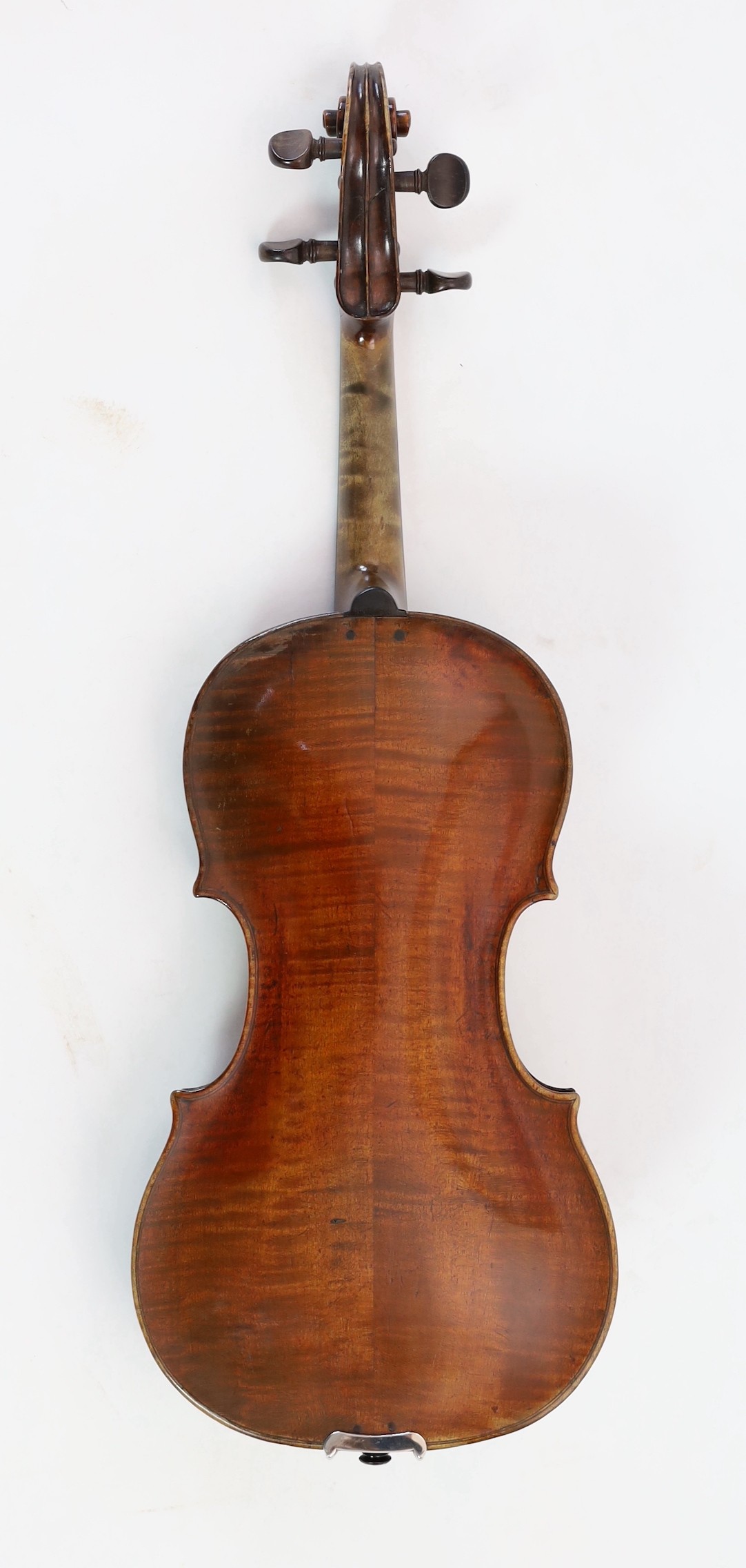 A 19th century violin attributed to Klotz school, length of back 35.5 cm